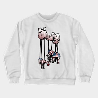 Look at the Pretty Puppets Crewneck Sweatshirt